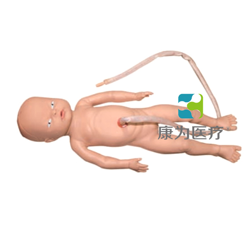 张掖“康为医疗”高级出生婴儿脐带护理模型(女婴)脐带护理标准化模拟病人(女婴)