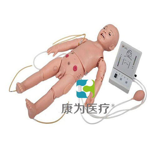 张掖“康为医疗”全功能一岁儿童高级标准化模拟病人（护理、CPR、听诊三合一）