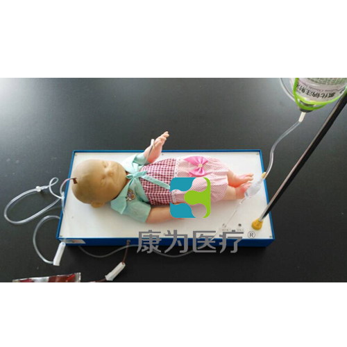 张掖“康为医疗”高级电动分流式智能婴儿头皮静脉输液模型